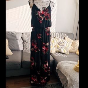 Floral Jumpsuit